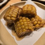鳥鶏研究団 - とうもろこしの唐揚げ