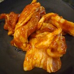 七輪焼肉 安安 大久保店 - 豚カルビ