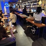 ニンニクバル にょんにょご - 店内は大賑わい！iPhoneのクリーンアップ機能大活躍♪