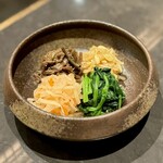 大徳壽TOKYO - ナムル盛り合わせ