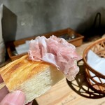 マカウダ - 生ハムとフォカッチャやとこうなるよね？