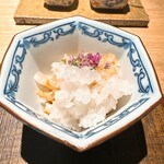 炭割烹 新谷 - お口直しの鬼おろしポン酢 ◎