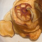 なぎさのハンバーガー - 鎌倉野菜チップス