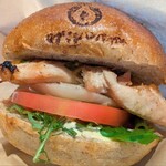 なぎさのハンバーガー - 薪火チキンバーガー