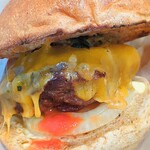 なぎさのハンバーガー - トライアルチーズバーガー