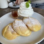 カフェブルー - パンケーキプレーン（1,100円）