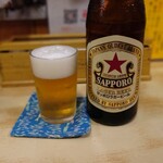 とん八 - 赤星 中瓶