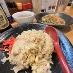 新新京 - 料理写真:✅麻婆春雨¥770
                    ✅チャーハン¥700
                    ✅キリンラガー赤星¥660
                    　※後会計