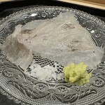 鮨 こん藤 - イシガレイのお造り