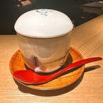 炭割烹 新谷 - 自家製茶碗蒸し