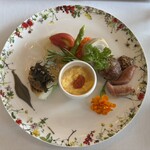 オーベルジュ フレンチの森 Prince Etoile - カラフルな料理達の全貌♪( ´▽｀)