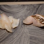 島津 - 愛知のミル貝と三重・答志島の鰆の藁焼き