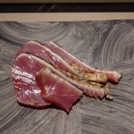 島津 - 気仙沼の鰹の藁焼き