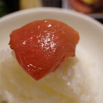 神楽坂 石かわ - 漬け鮪の甘旨味とお米の甘みが爆発的に旨さを相乗させる！