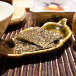 神楽坂 石かわ - ●海苔：白石壱◯2（有明 初摘み）