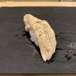 菊水鮓 - 穴子の（塩山椒）