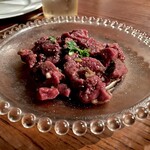 ニコ アパルトマン - ＊蝦夷鹿もも肉のタルタル（¥968）