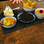 スパニッシュバル＆カフェ ニュートラル - コース前菜５種
