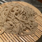 手打ち蕎麦 やの志ん - 蕎麦量は普通でやや多い