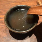 手打ち蕎麦 やの志ん - そば湯