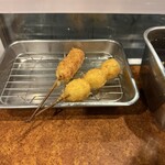 ひげ勝 - ウィンナー　うずら