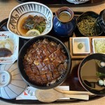 ひつまぶし名古屋備長 - 限定秋の上ひつまぶしセット　秀逸