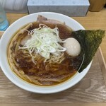 自家製麺たつ之也 - 料理写真:味玉醤油ラーメン
