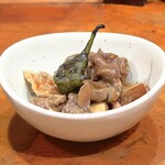 やきとり 正や - ズリ皮ポンズ