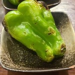 里葉亭 - ⑫焼きピーマン♡この中になんと鶏のスープが入ってました〜♡♡