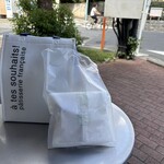 321939926 - 購入ケーキ、クロワッサン
