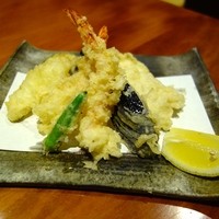 やまと 楽 - 天ぷら盛合せ(1500円)