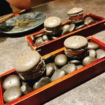 焼鳥 感呼鶏 - マカロンレバーペースト