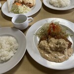宮崎の地鶏 - チキン南蛮セットでなんと1,000-のコスパ　感謝♪