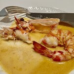 レストラン 代官山小川軒 - 車海老 Sauce Américaine 