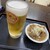 みよし食堂 - 料理写真:生ビールもモツ煮