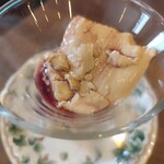 クインテット - 紅茶のパンナコッタ。香り高いです。