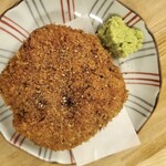 食堂あむす - 黒毛和牛のメンチカツ