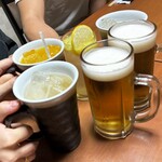 うなぎ割烹山田 - 家族で乾杯！