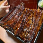 うなぎ割烹山田 - 特上じか重（鰻重）です♪