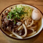 いこい - 馬肉かけうどん