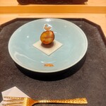 鮨 こん藤 - 栗大福