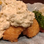 てつ食堂 - 季節の柑橘で作るチキン南蛮　790円