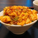 春東秀里 - サービスランチＡセット麻婆豆腐