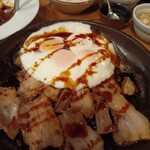 新橋魚金 - 目玉焼き