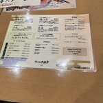 ラーメン大戦争 三宮店 - メニュー。