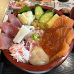 丼兵衛 - 朝市丼アップで