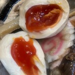 IKEMEN - 味玉割ったら見事なオレンジ