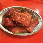 焼肉ここから - 上赤身盛り