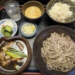 蕎麦喰い処 利めい庵 - ◆地鶏膳
      　1,750円（税込）