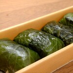 赤玉食堂 - わさび寿司　持ち帰り5個￥1000